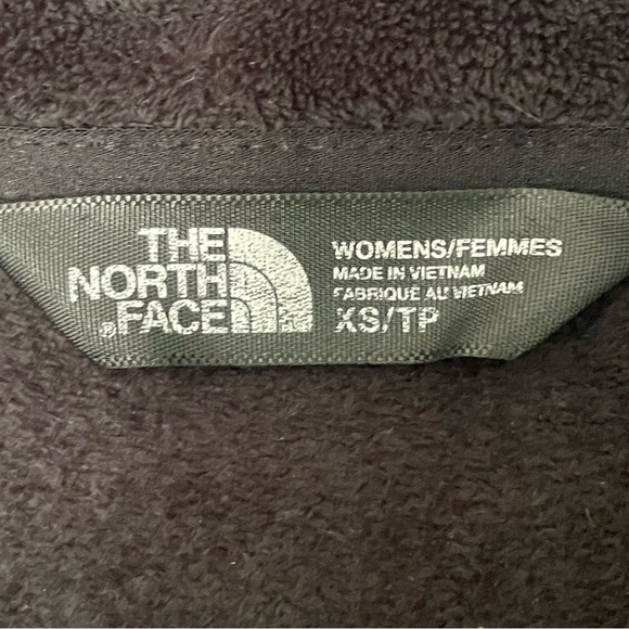 The North Face Soft Fleece Black Zip Front Jacket Size XS - Picture 9 of 10